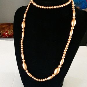 Plastic beads necklace